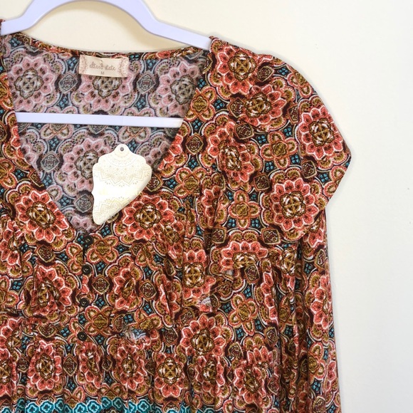 Altar’d State Peasant Ruffle Top - Picture 3 of 6